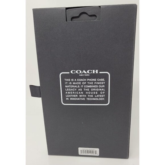 Coach Printed Leather Slim Wrap Case for Apple iPhone 11 - Dreamy Peony Rainbow/ - Picture 2 of 2